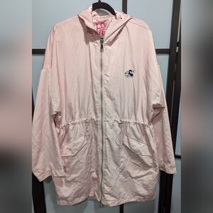 Disney Light Pink Utility Jacket with Character Emblem